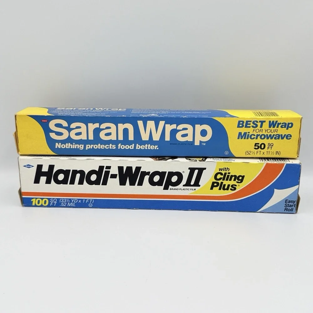 Saran Wrap lot vintage